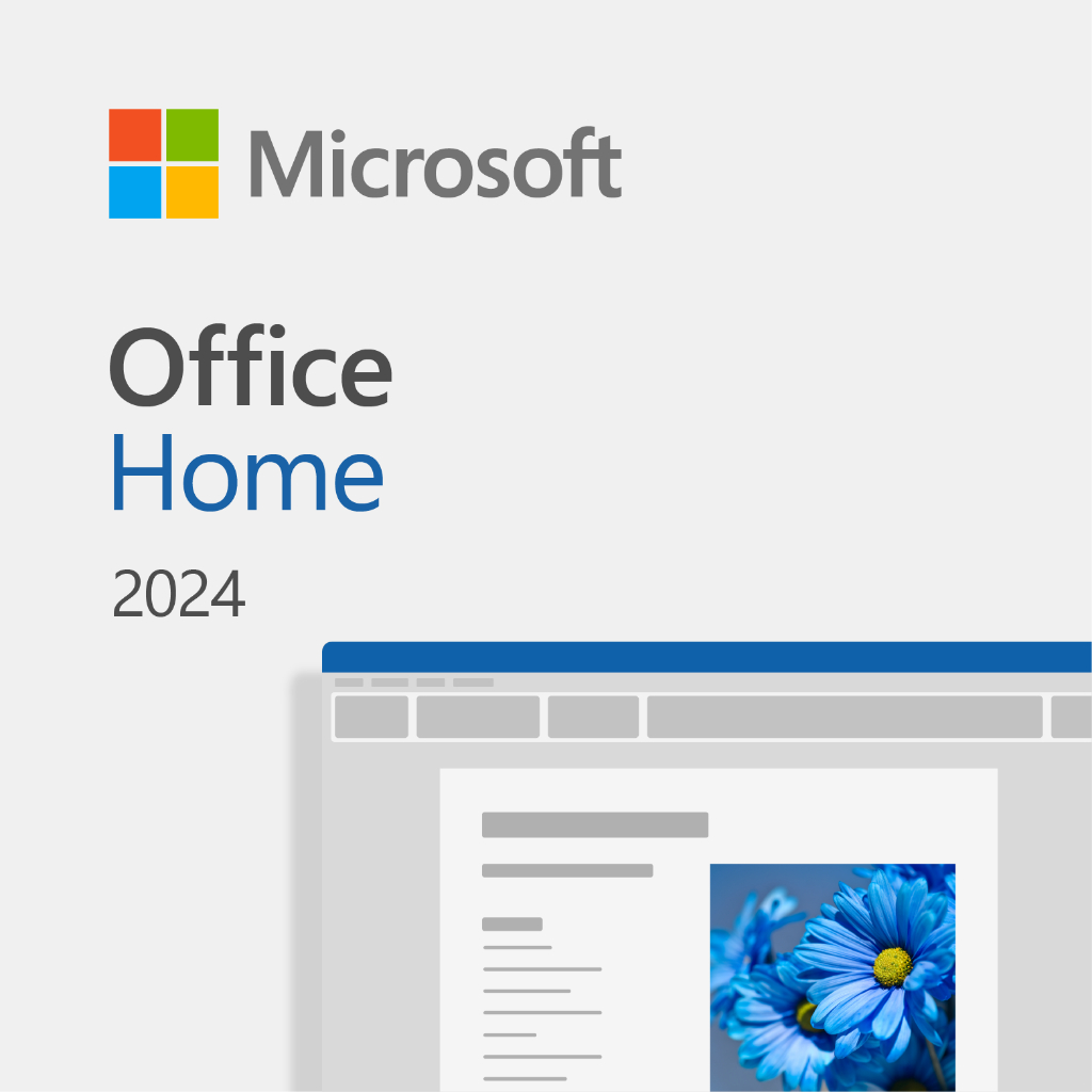 Microsoft Office Home 2024 (One Mac/PC) - Digital Download