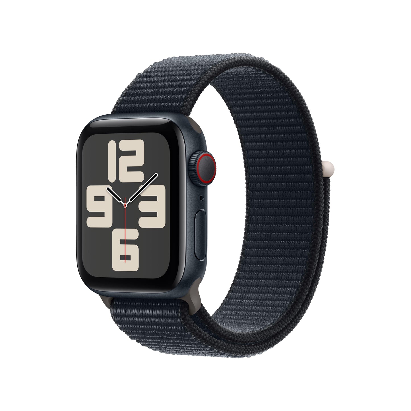 2023 Apple Watch SE GPS + Cellular 40mm Midnight Aluminium Case with Midnight Sport Loop