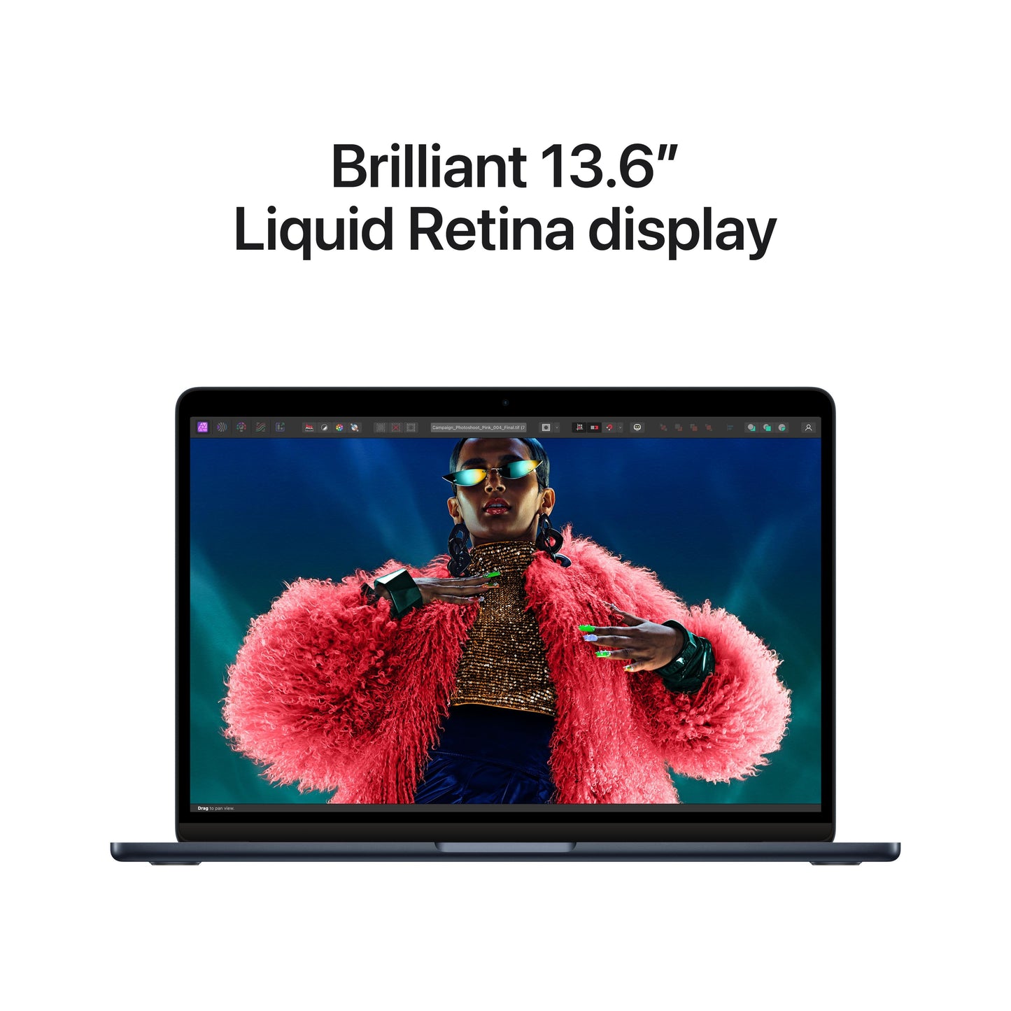 13-inch MacBook Air: Apple M3 chip with 8‑core CPU and 10‑core GPU, 512GB SSD 24GB - Midnight