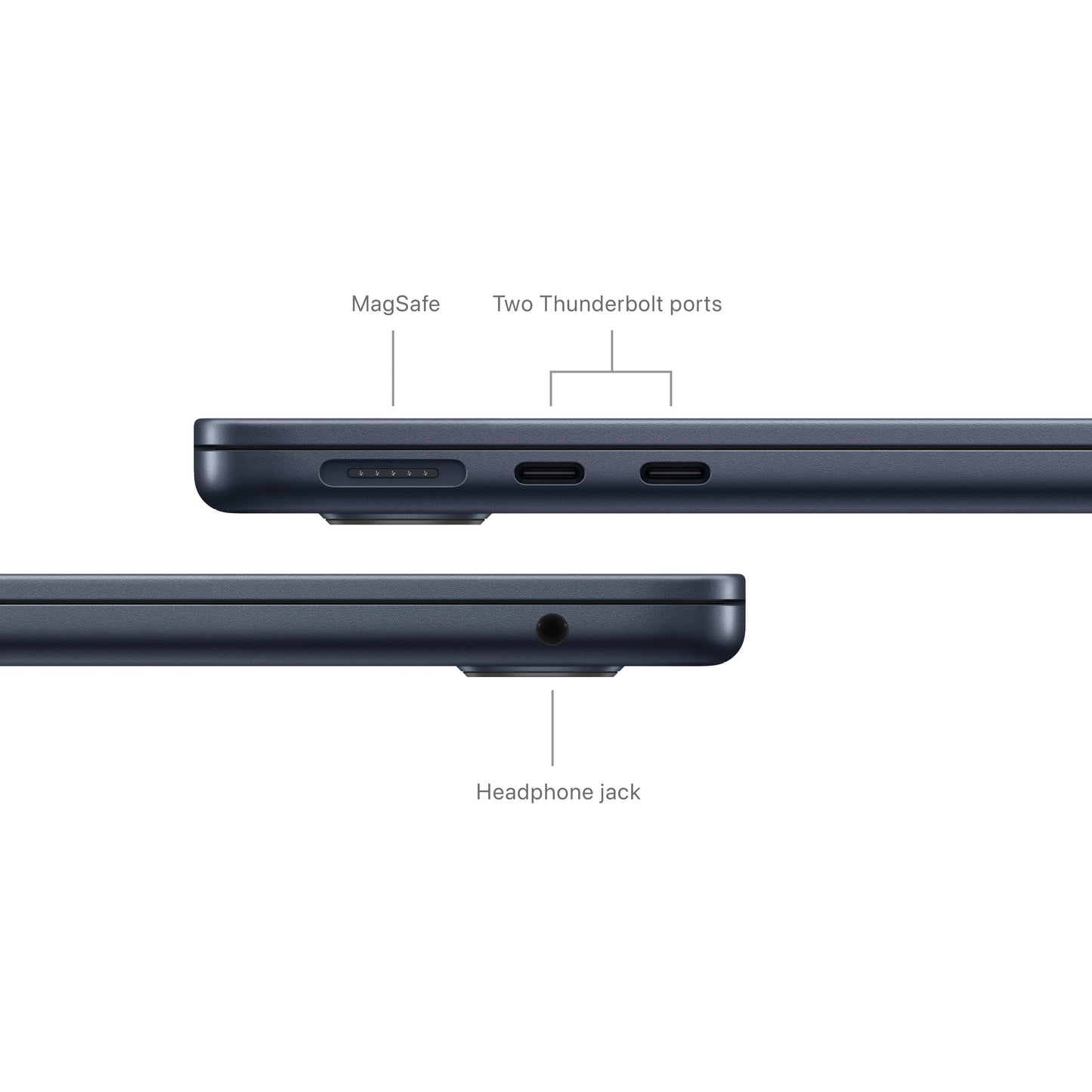 13-inch MacBook Air: Apple M3 chip with 8‑core CPU and 10‑core GPU, 512GB SSD 24GB - Midnight