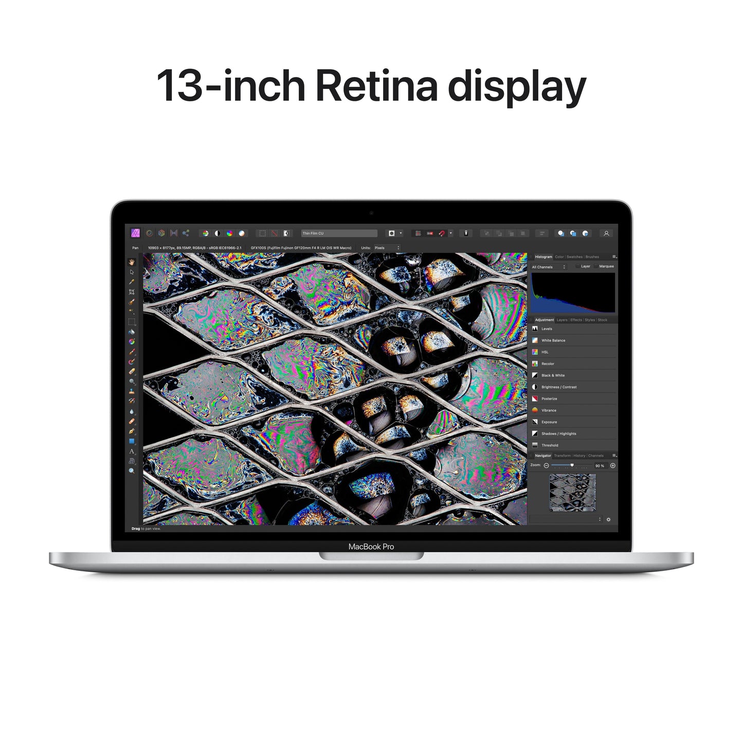 13-inch MacBook Air: Apple M2 chip with 8‑core CPU and 8‑core GPU, 256GB SSD - Silver