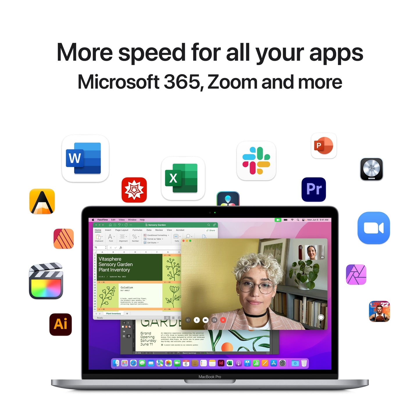 13-inch MacBook Air: Apple M2 chip with 8‑core CPU and 8‑core GPU, 256GB SSD - Space Grey