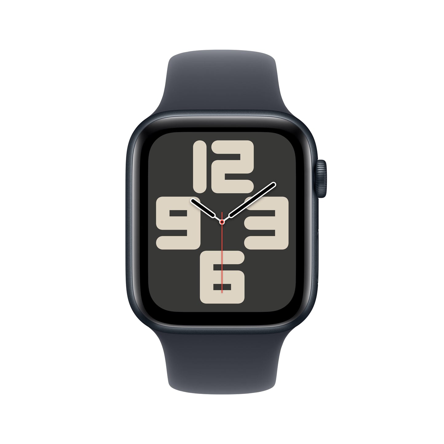 2024 Apple Watch SE GPS 44mm Midnight Aluminium Case with Midnight Sport Band - M/L