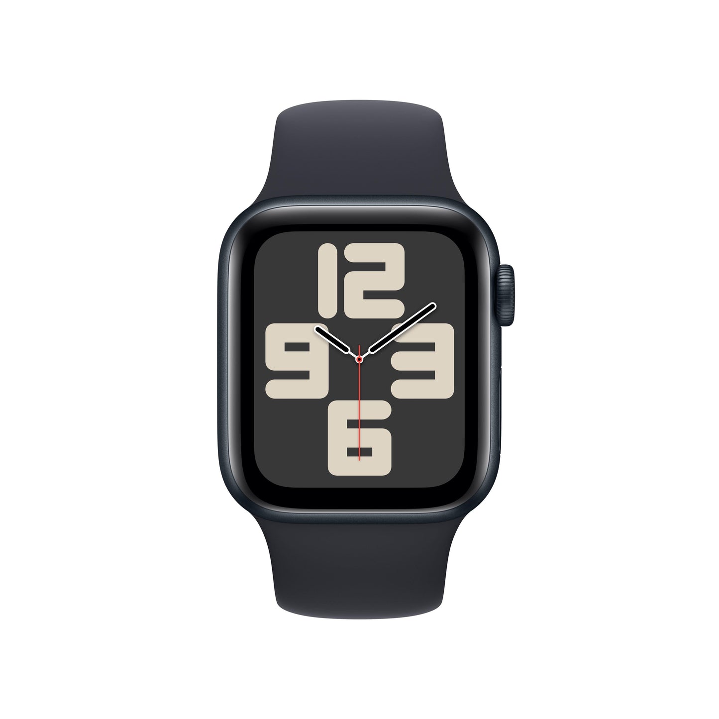 2023 Apple Watch SE GPS 40mm Midnight Aluminium Case with Midnight Sport Band - S/M