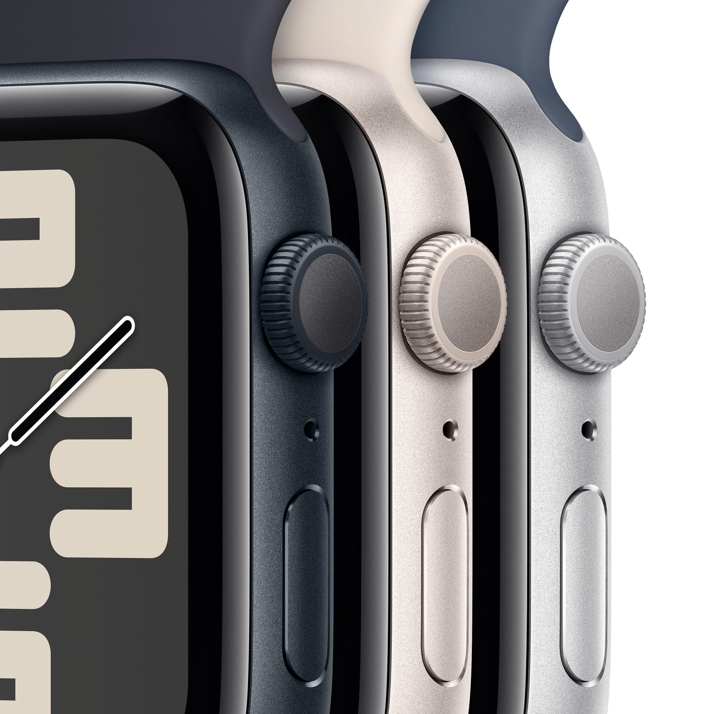 2023 Apple Watch SE GPS 40mm Midnight Aluminium Case with Midnight Sport Band - S/M