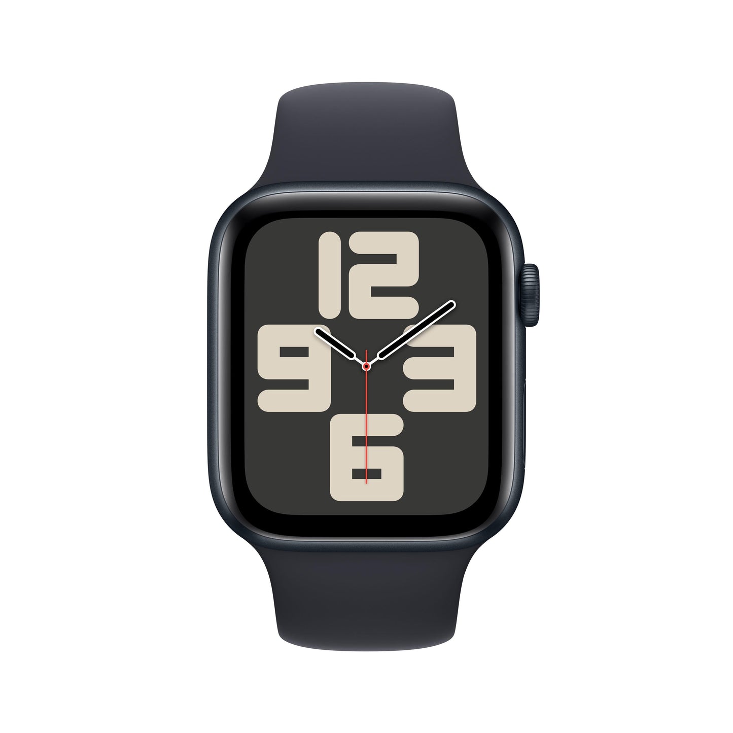 2023 Apple Watch SE GPS + Cellular 44mm Midnight Aluminium Case with Midnight Sport Band - M/L
