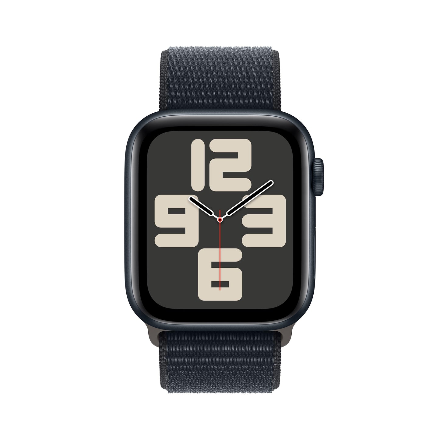 2023 Apple Watch SE GPS + Cellular 44mm Midnight Aluminium Case with Midnight Sport Loop