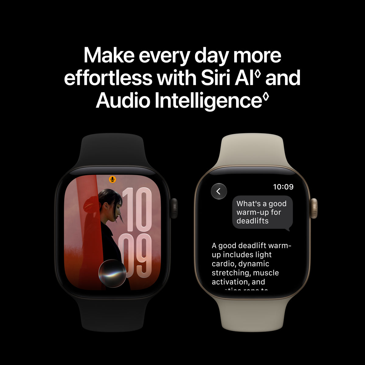 Apple Watch Series 12 GPS + Cellular 46mm Dark Bronze Aluminium Case with Dark Bronze Milanese Loop - M/L