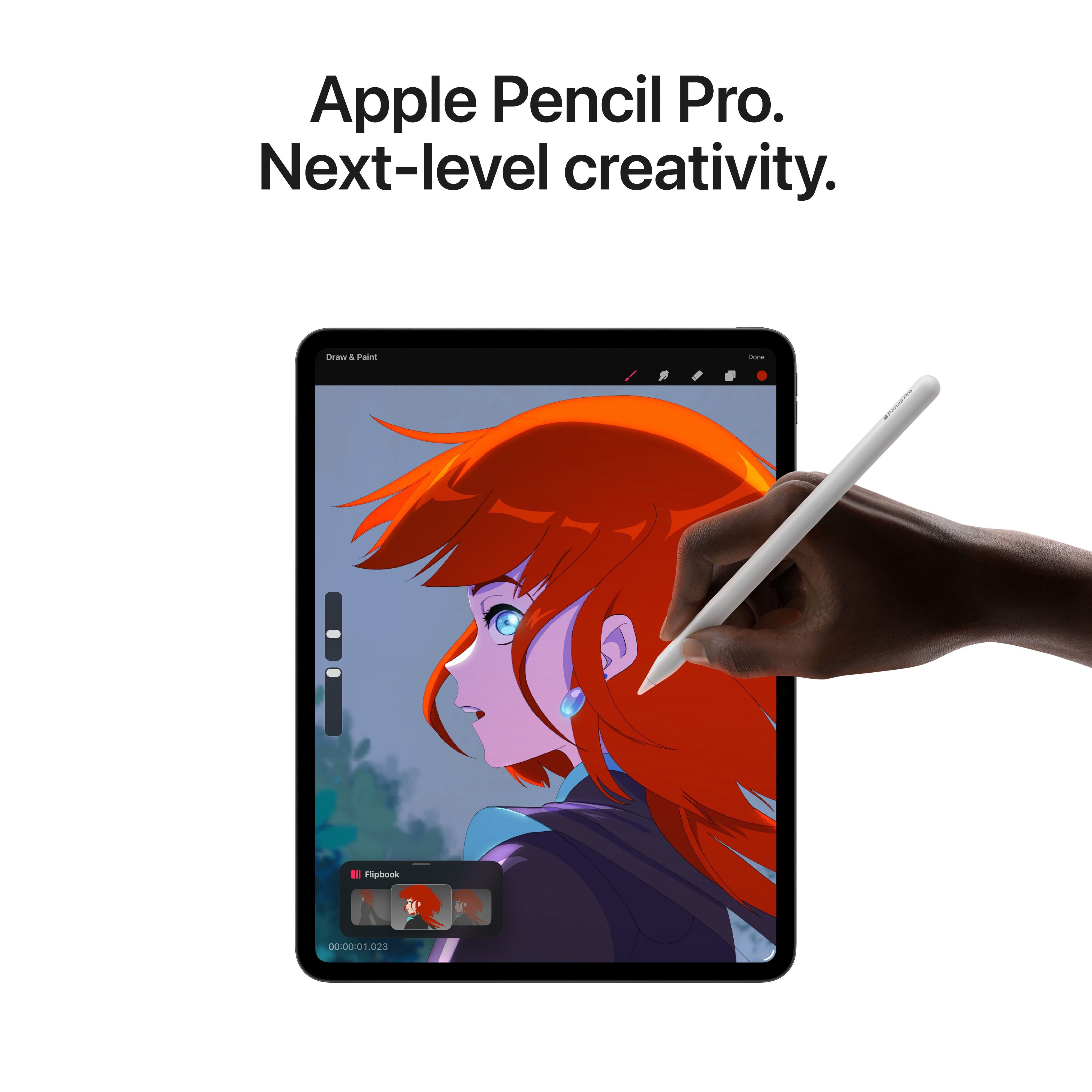 13-inch iPad Pro Wi-Fi + Cellular 1TB Standard Glass - Silver (M5