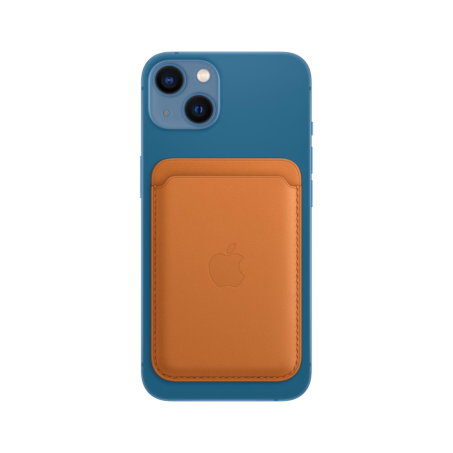 iPhone Leather Wallet with MagSafe - Golden Brown