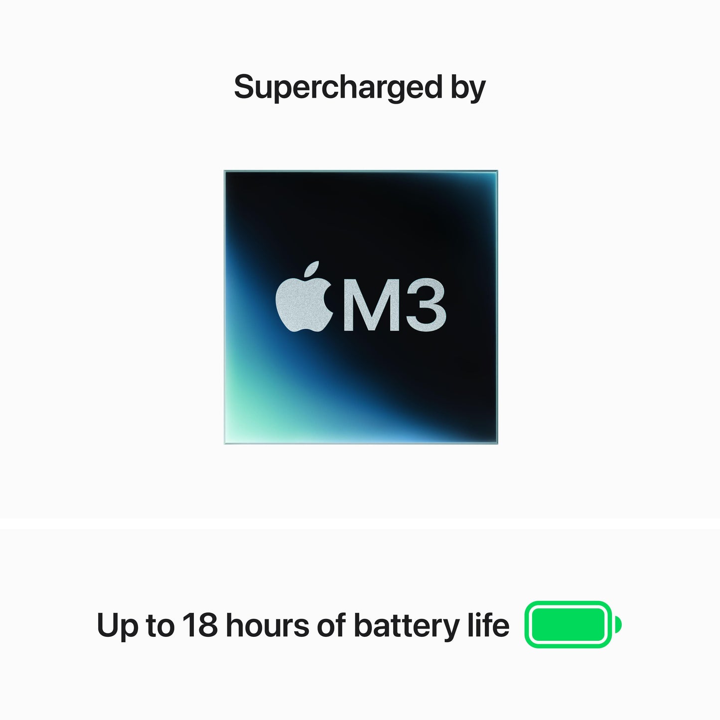 13-inch MacBook Air: Apple M3 chip with 8‑core CPU and 10‑core GPU, 512GB SSD 24GB - Silver