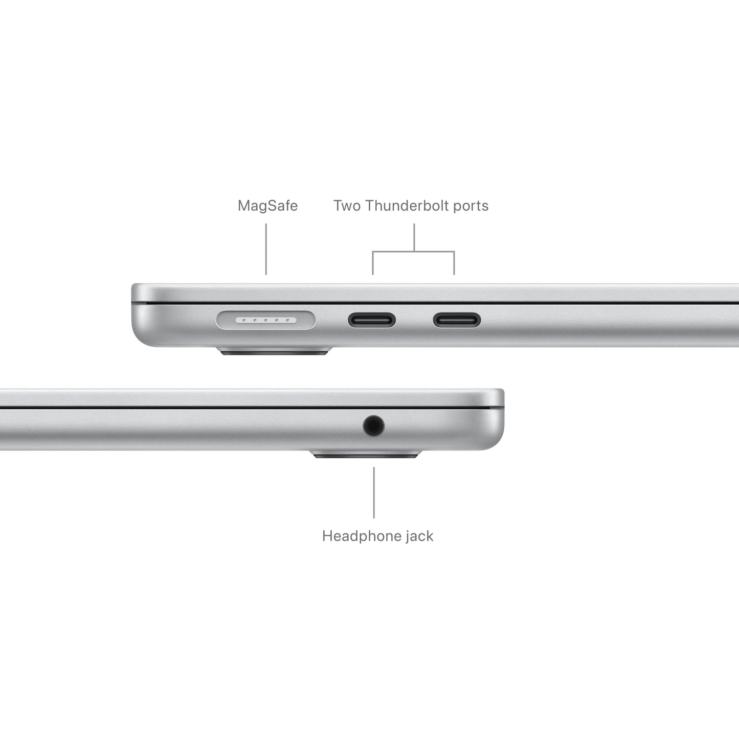 13-inch MacBook Air: Apple M3 chip with 8‑core CPU and 10‑core GPU, 512GB SSD 24GB - Silver