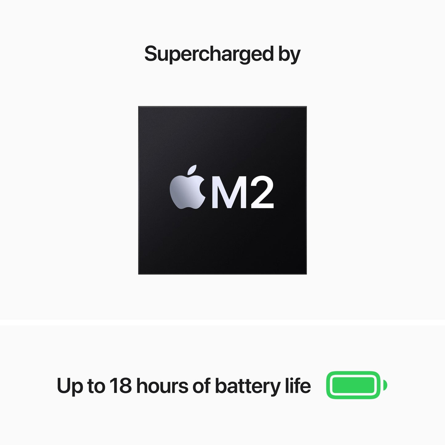 13-inch MacBook Air: Apple M2 chip with 8‑core CPU and 8‑core GPU, 256GB SSD - Space Gray