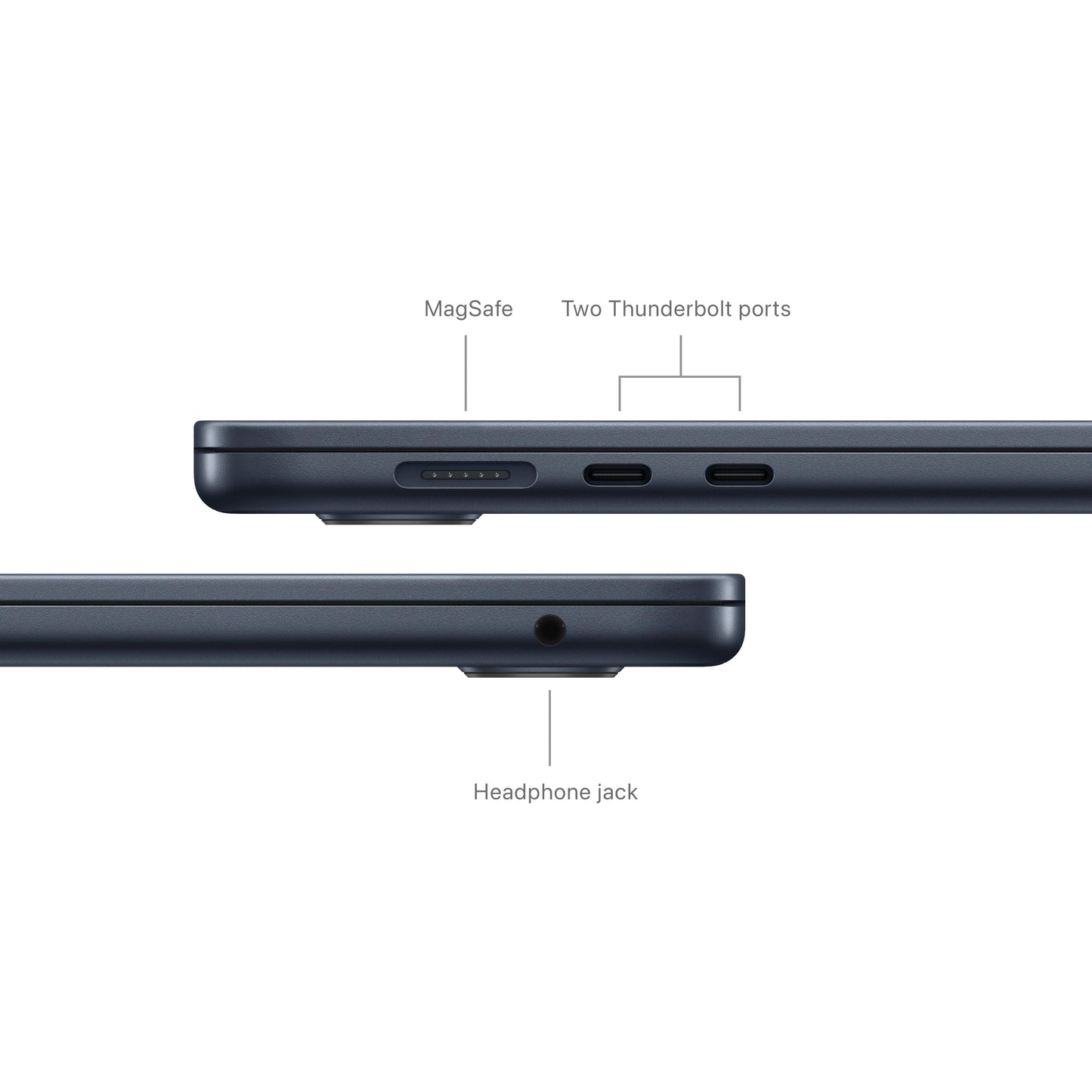 15-inch MacBook Air: Apple M3 chip with 8‑core CPU and 10‑core GPU, 512GB SSD 24GB - Midnight