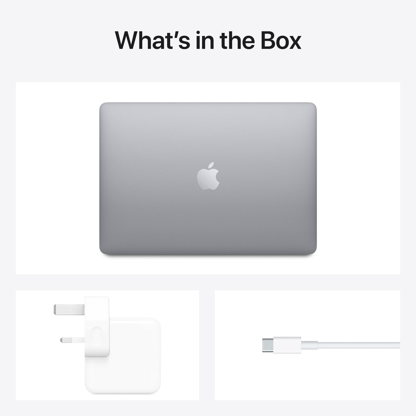 13-inch MacBook Air: Apple M1 chip with 8-core CPU and 7-core GPU, 256GB - Space Grey
