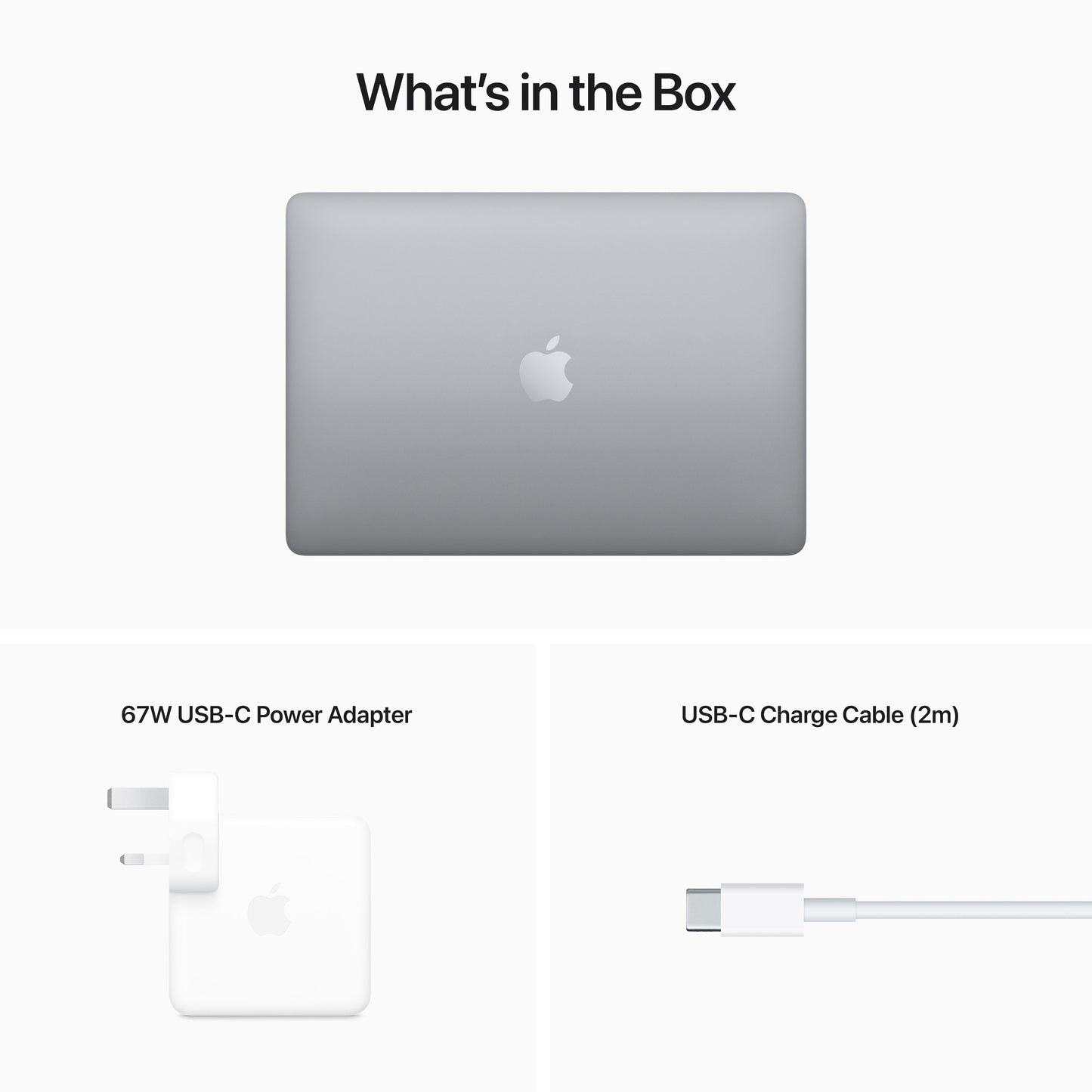 13-inch MacBook Air: Apple M2 chip with 8‑core CPU and 8‑core GPU, 256GB SSD - Space Grey