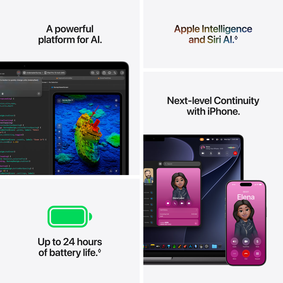 14-inch MacBook Pro: Apple M6 chip with 12‑core CPU and 12‑core GPU, 32GB, 1TB SSD - Space Black