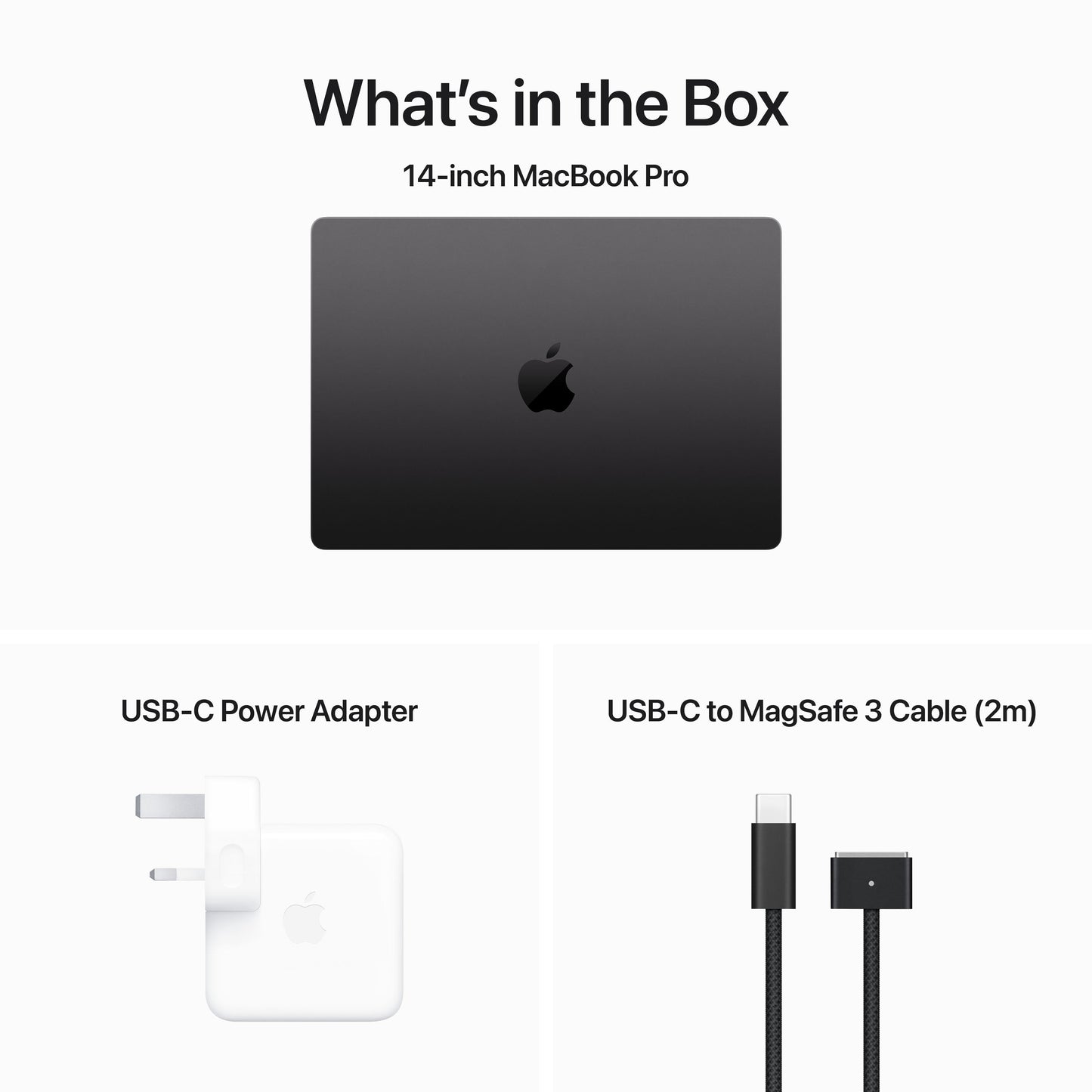 14-inch MacBook Pro: Apple M3 Pro chip with 12‑core CPU and 18‑core GPU, 1TB SSD - Space Black