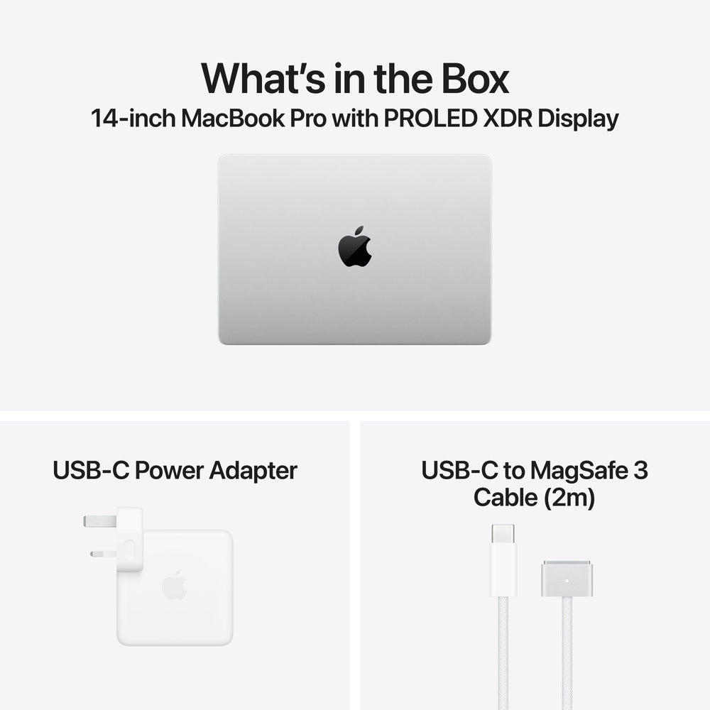 14-inch MacBook Pro with PROLED XDR Display M5 Max - Silver