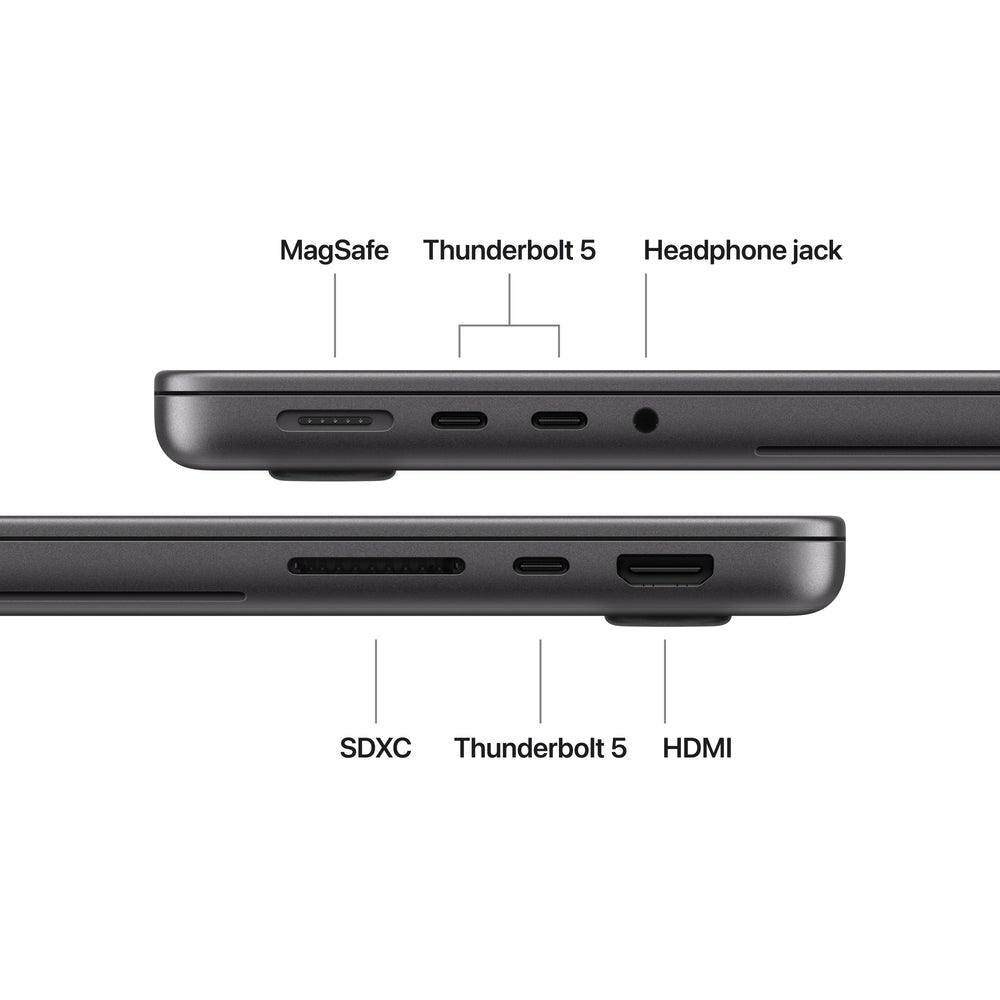 14-inch MacBook Pro with PROLED XDR Display M5 Pro - Space Black