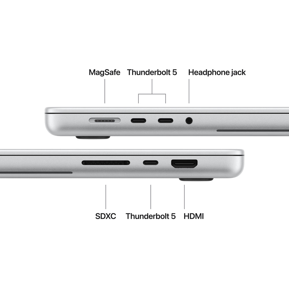 16-inch MacBook Pro with PROLED XDR Display M5 Max - Silver