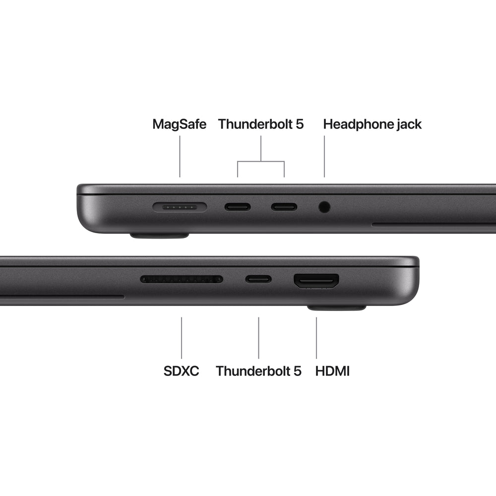 16-inch MacBook Pro with PROLED XDR Display M5 Pro - Space Black