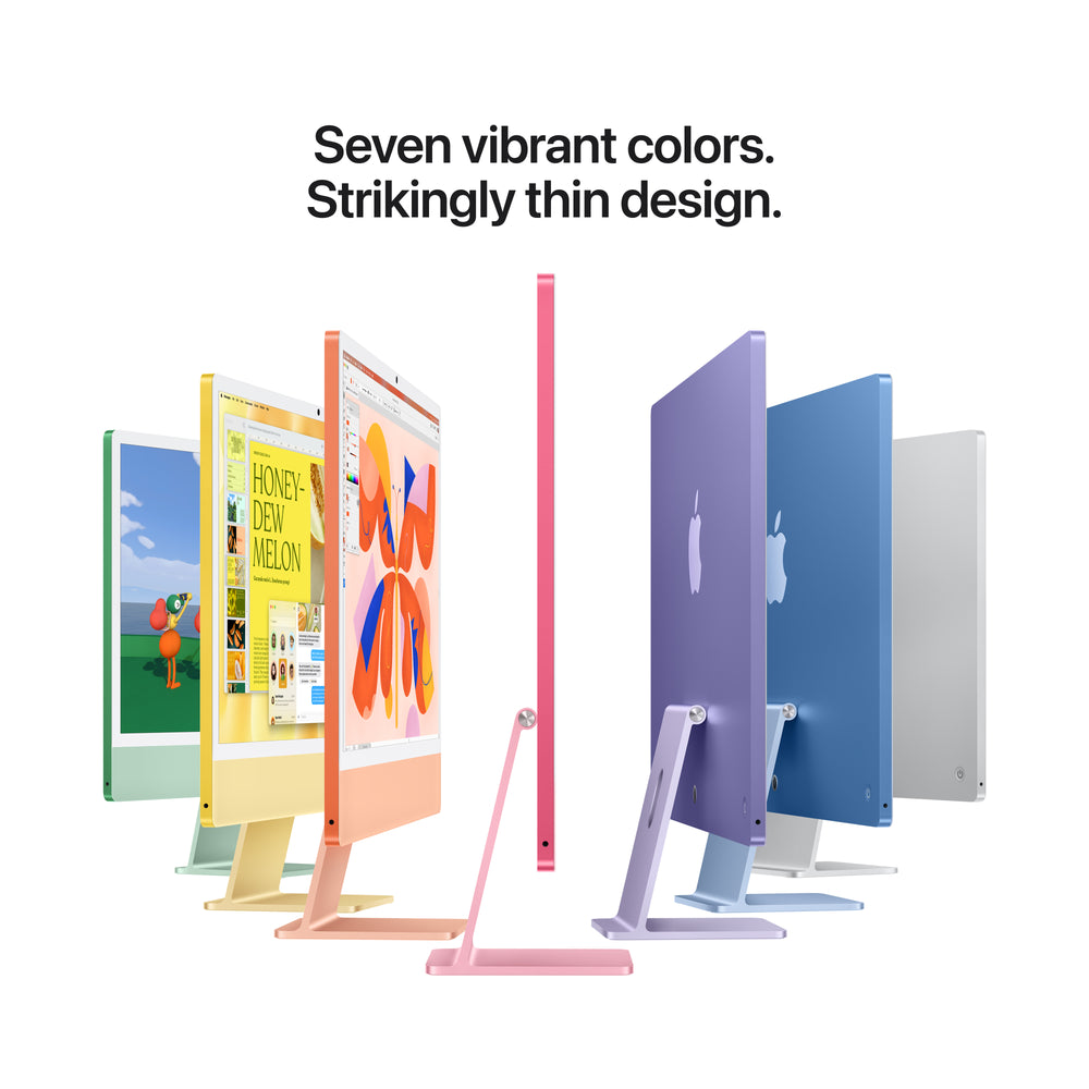 24-inch iMac with Retina 4.5K display: Apple M6 chip with 10‑core CPU and 10‑core GPU, 16GB, 256GB SSD - Pink