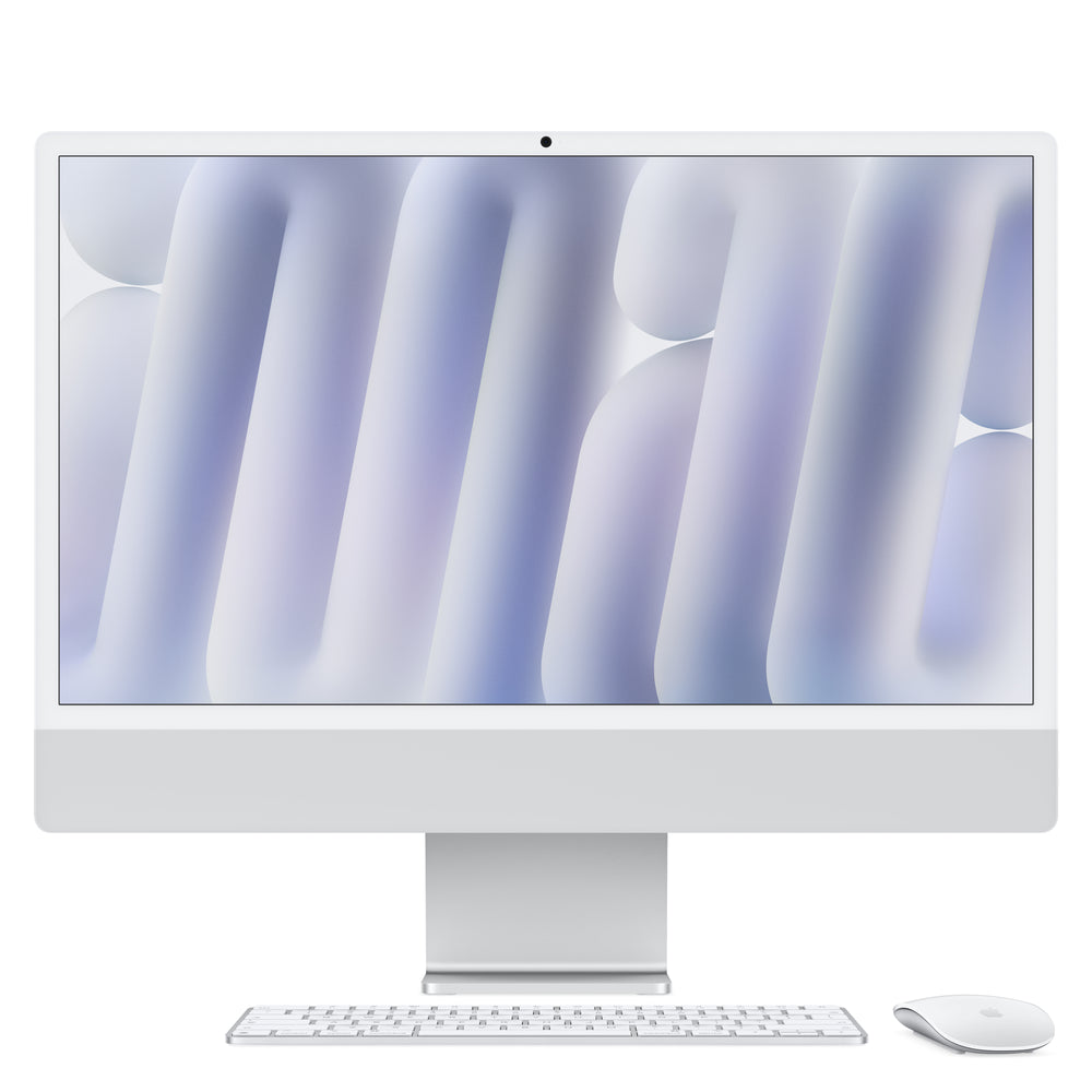 24-inch iMac with Retina 4.5K display: Apple M6 chip with 10‑core CPU and 10‑core GPU, 16GB, 256GB SSD - Silver