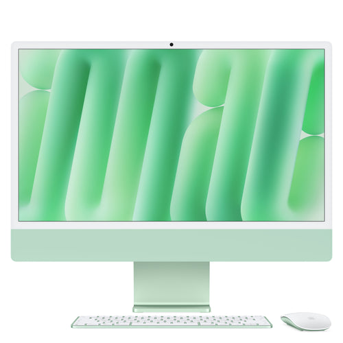 24-inch iMac with Retina 4.5K display: Apple M6 chip with 12‑core CPU and 12‑core GPU, 24GB, 512GB SSD - Green