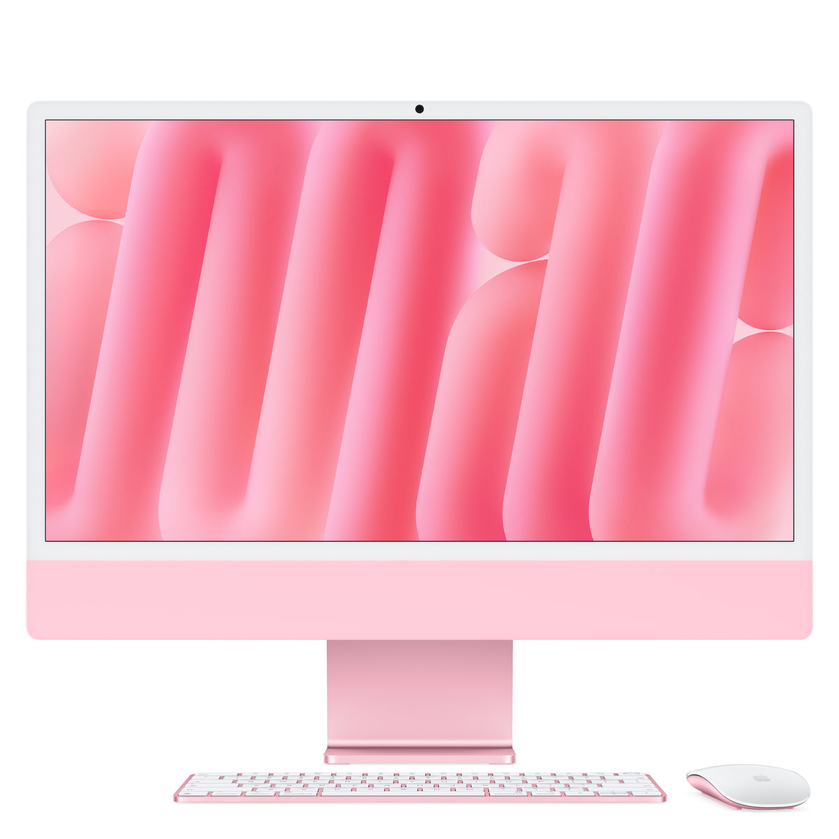 24-inch iMac with Retina 4.5K display: Apple M6 chip with 12‑core CPU and 12‑core GPU, 24GB, 512GB SSD - Pink