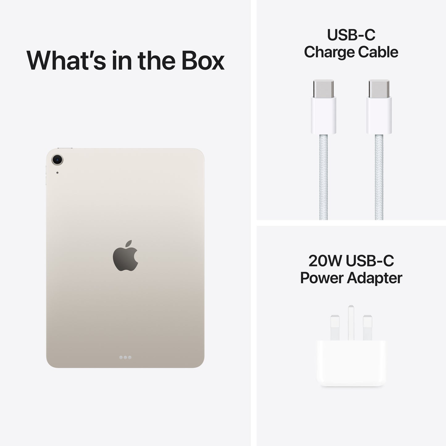 11-inch iPad Air Wi-Fi 256GB - Starlight (M3)