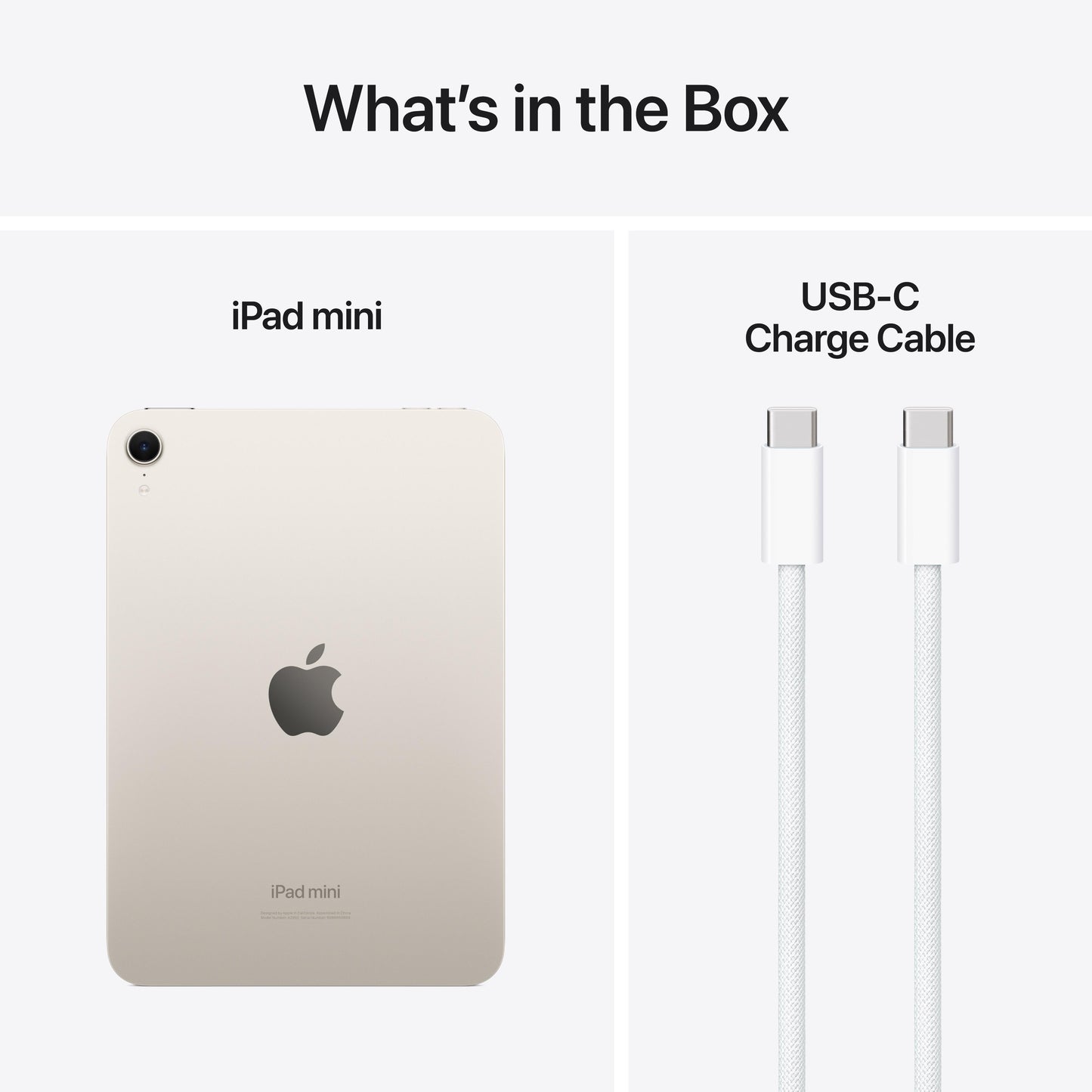 iPad mini Wi-Fi 256GB - Starlight (A17 Pro)